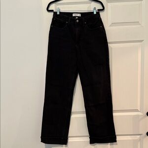 Abercrombie & Fitch Curve Love The ‘90s Relaxed High Rise Jean - Size 6L/28